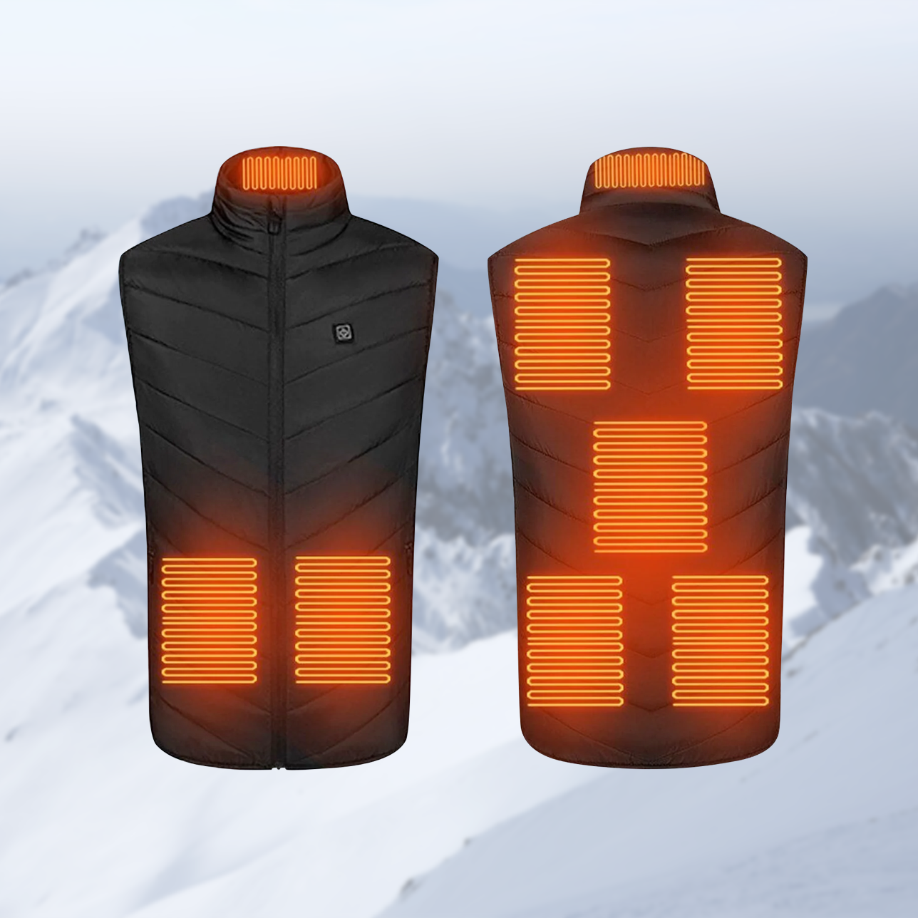 Heated jacket sleeveless myalps®