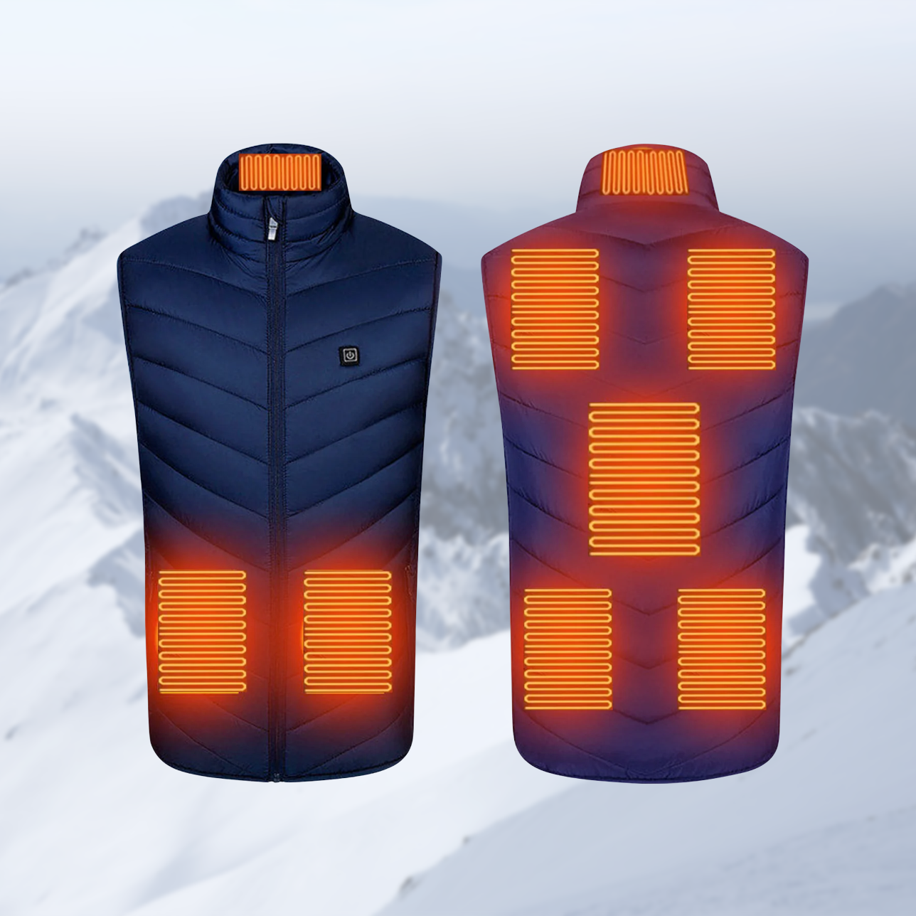 Heated jacket sleeveless myalps®